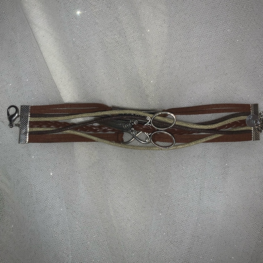 Hairstylist Scissors Bracelet